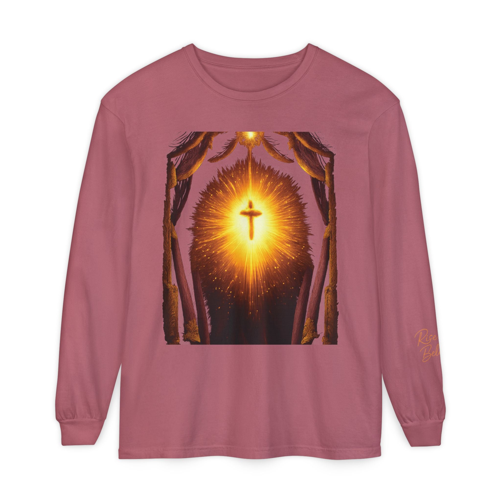 Unisex Garment-dyed Long Sleeve T-Shirt