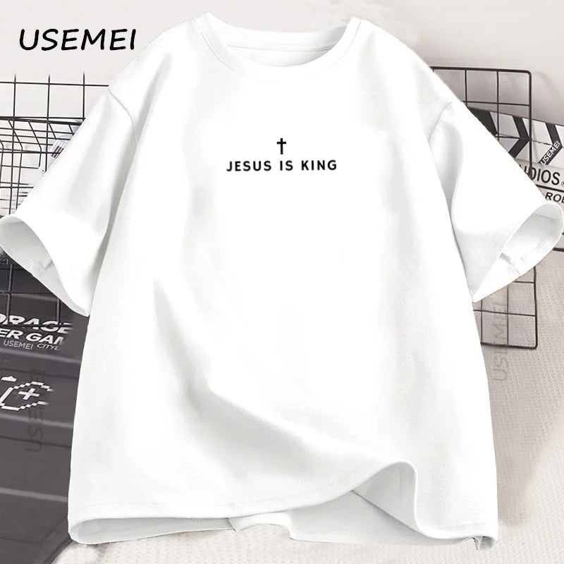 Jesus Is King Christian Tee