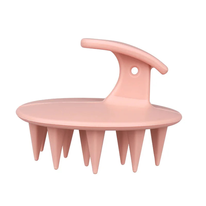 2-in-1 Silicone Scalp Massager & Shampoo Brush - Painless Hair Growth Stimulator for Shower, Gentle Head Spa Tool