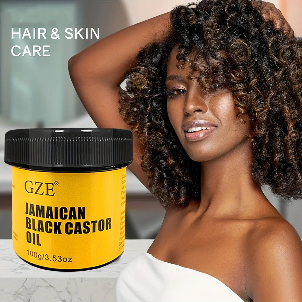Pure Jamaican Black Castor Oil – Hair Growth & Scalp Nourishing Oil
