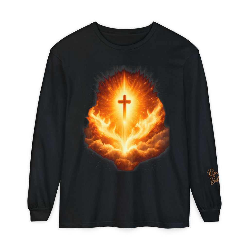 Unisex Garment-dyed Long Sleeve T-Shirt