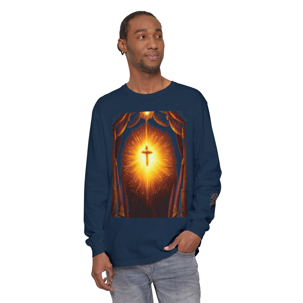 Unisex Garment-dyed Long Sleeve T-Shirt