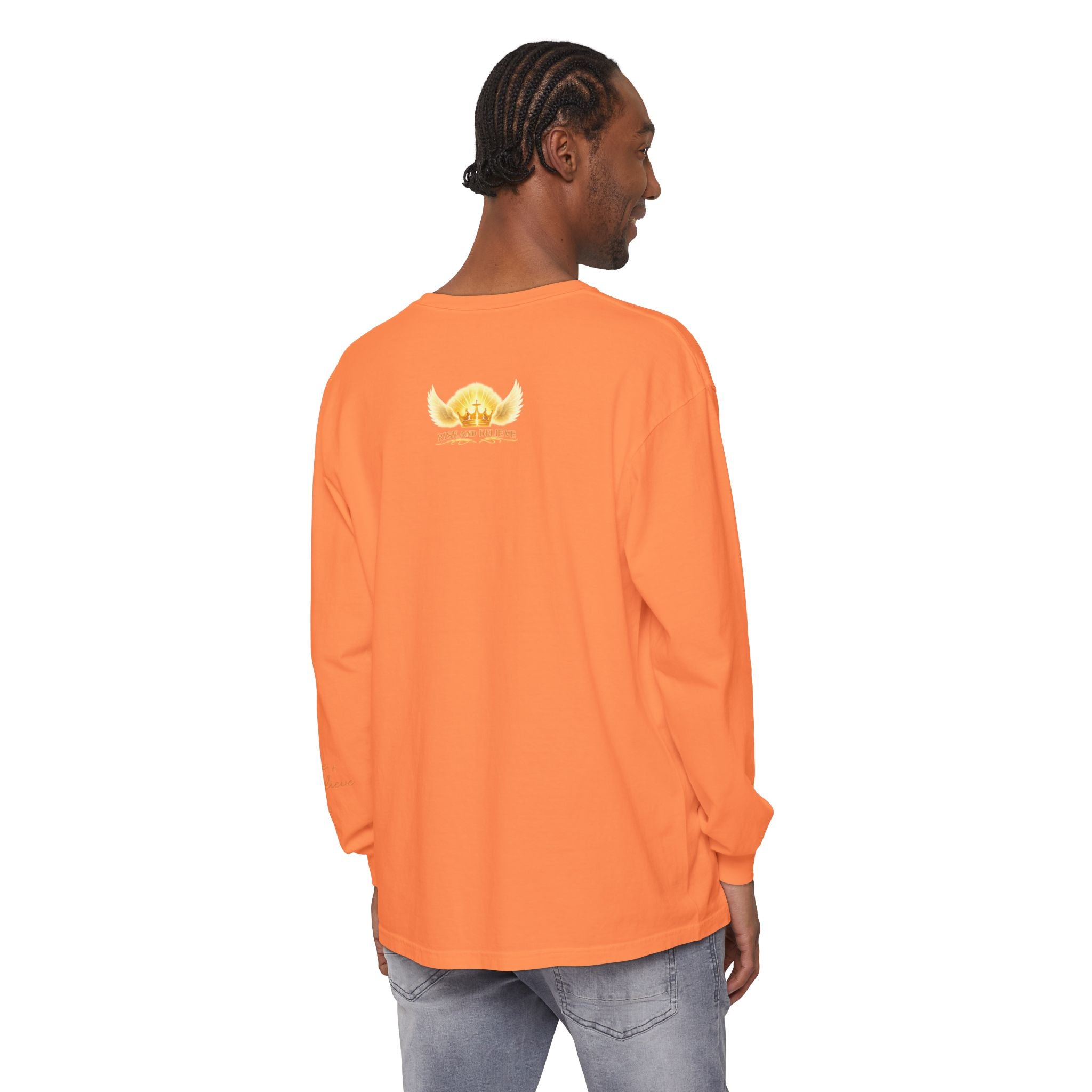 Unisex Garment-dyed Long Sleeve T-Shirt