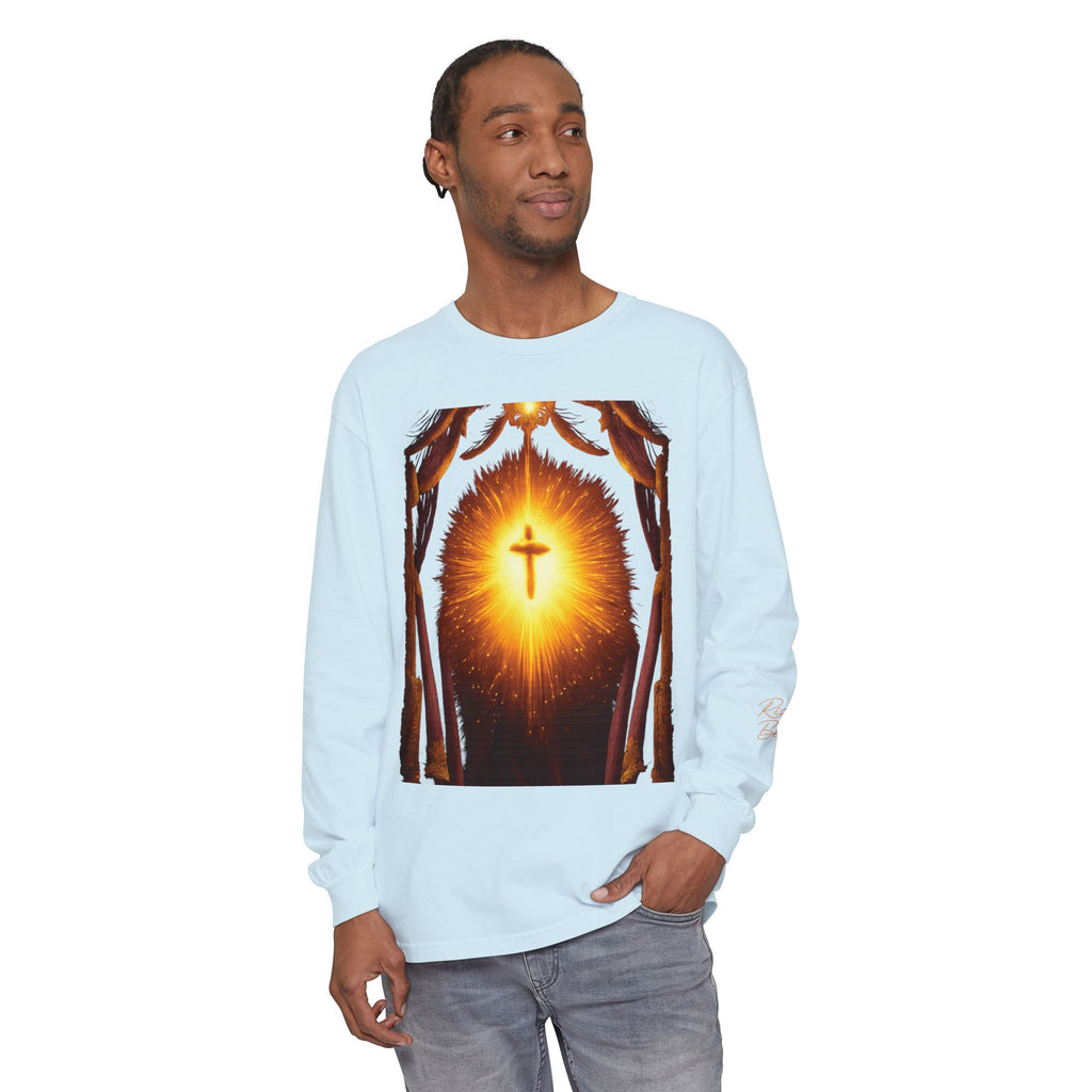 Unisex Garment-dyed Long Sleeve T-Shirt