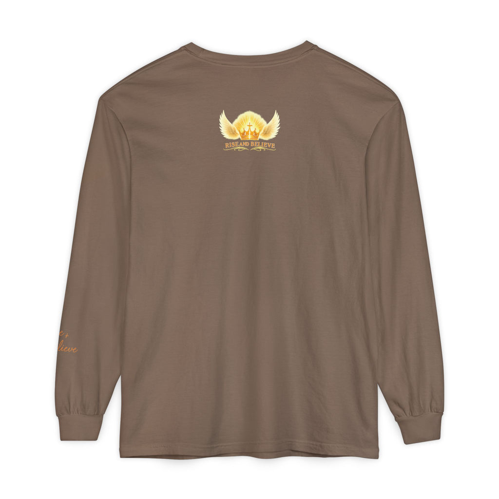Unisex Garment-dyed Long Sleeve T-Shirt