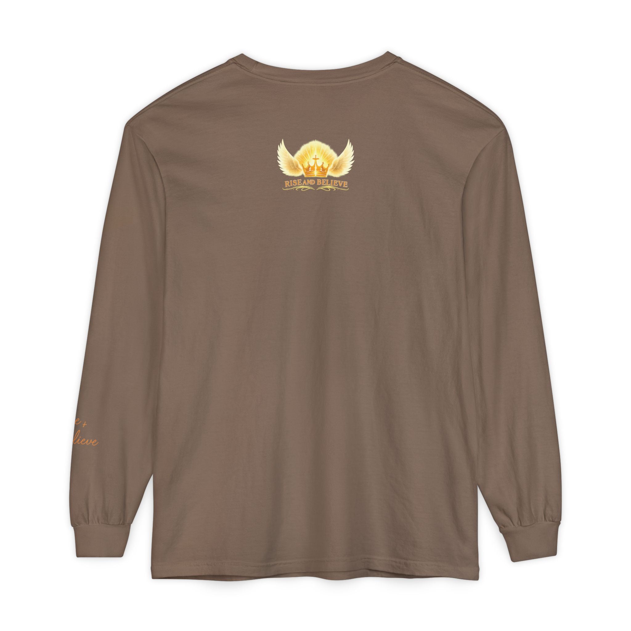 Unisex Garment-dyed Long Sleeve T-Shirt