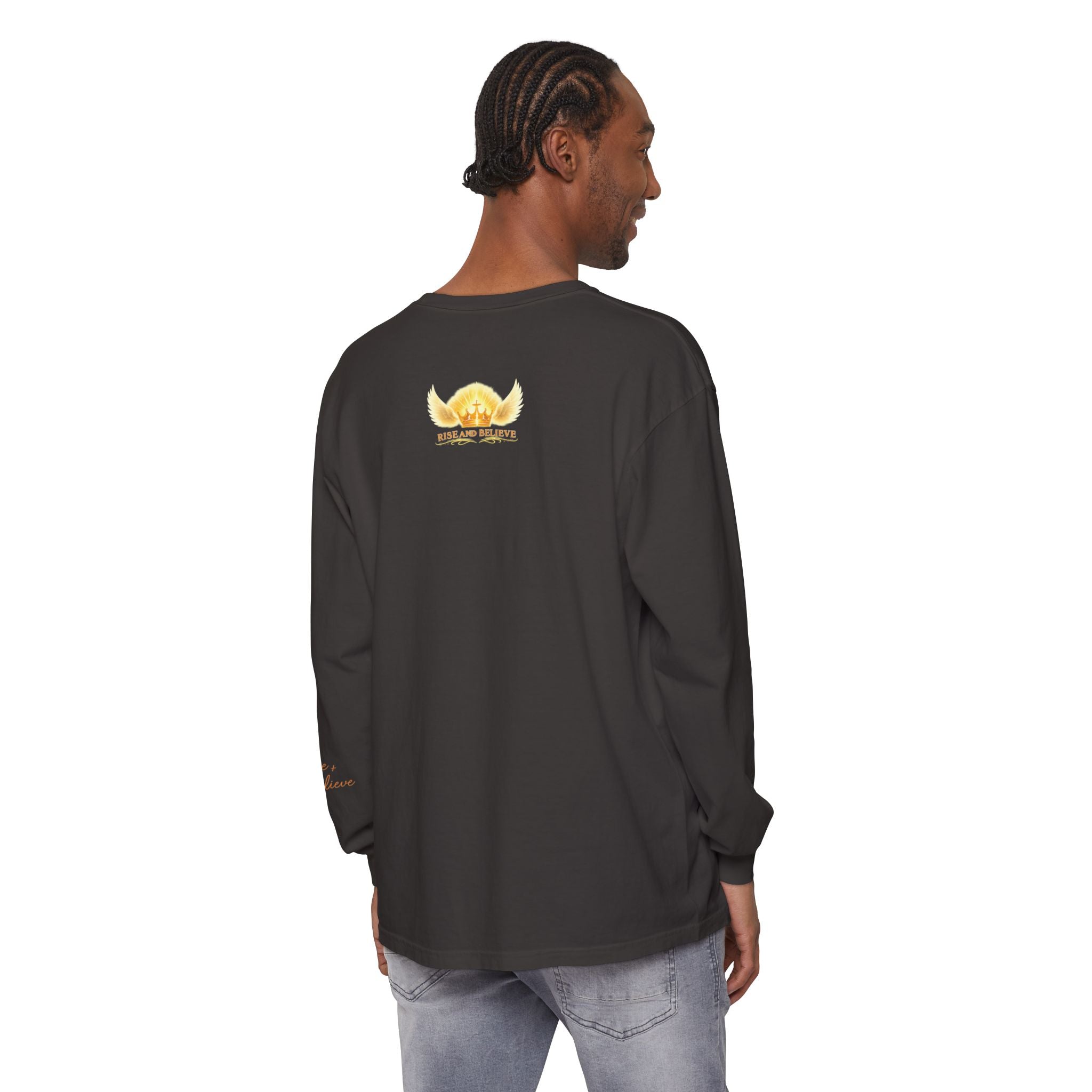 Unisex Garment-dyed Long Sleeve T-Shirt