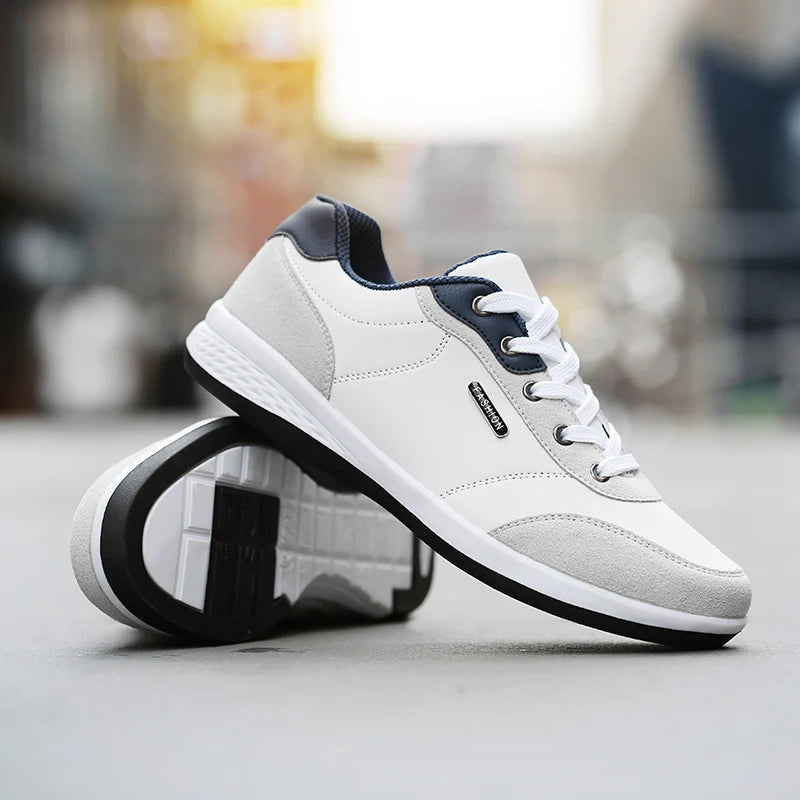 YRZL Men’s Leather Sneakers
