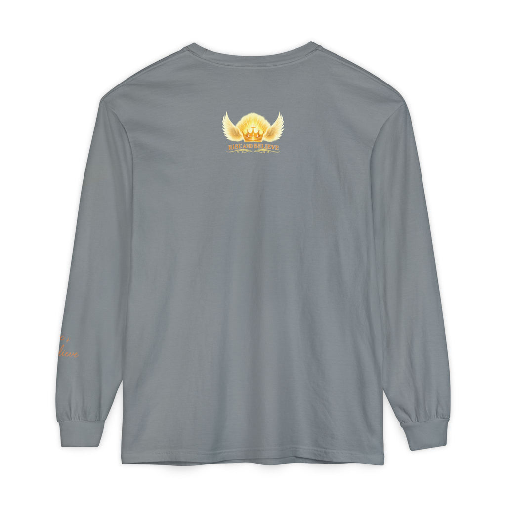 Unisex Garment-dyed Long Sleeve T-Shirt