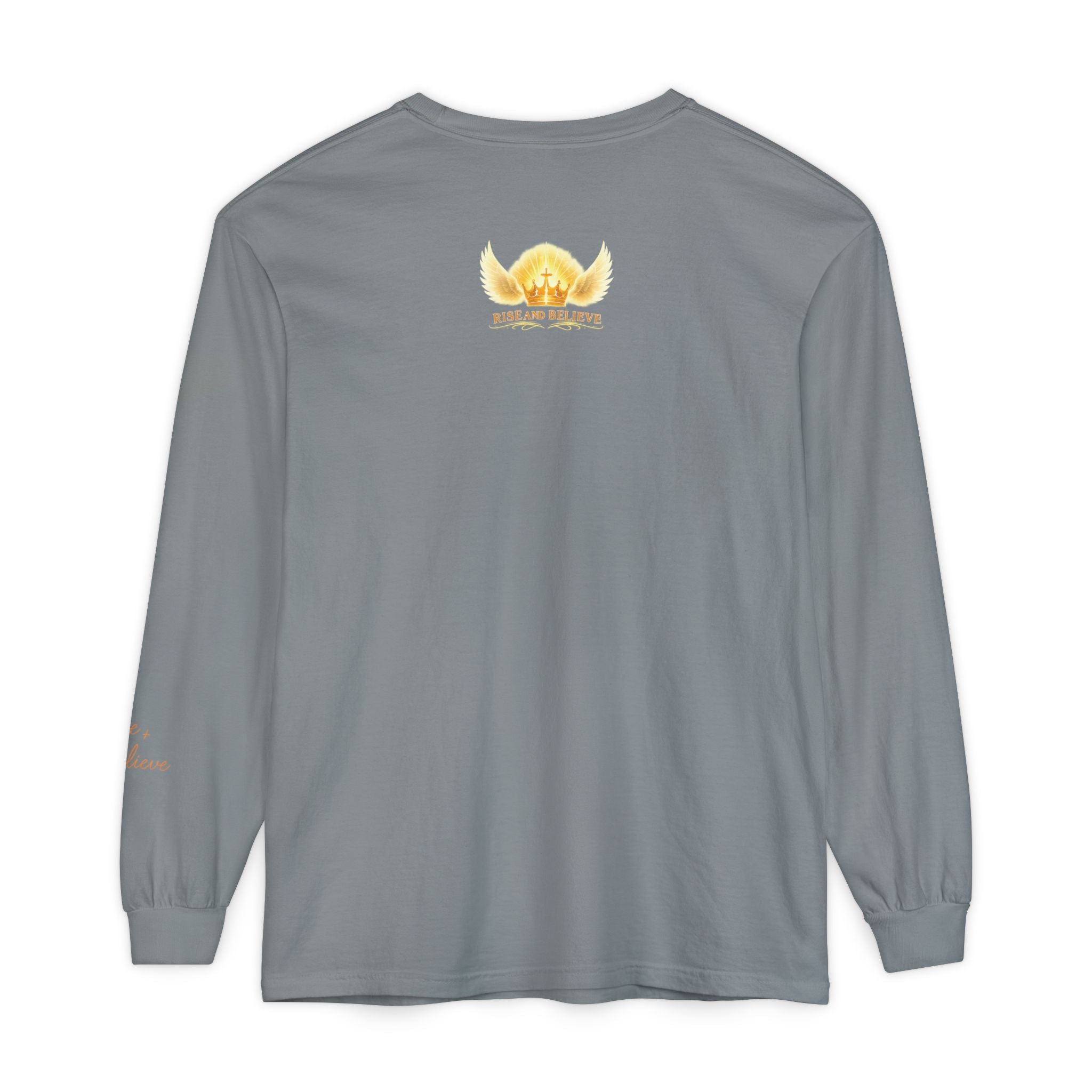 Unisex Garment-dyed Long Sleeve T-Shirt