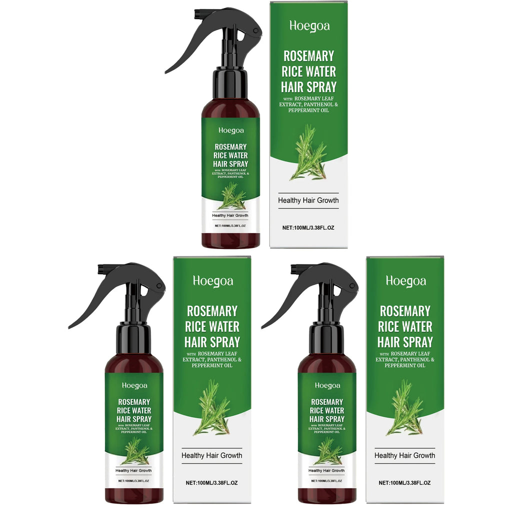 Rosemary & Rice Water Hair Growth Spray