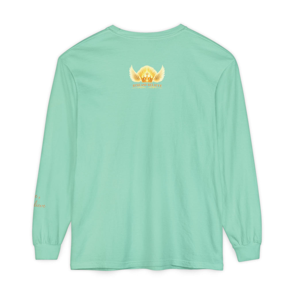 Unisex Garment-dyed Long Sleeve T-Shirt