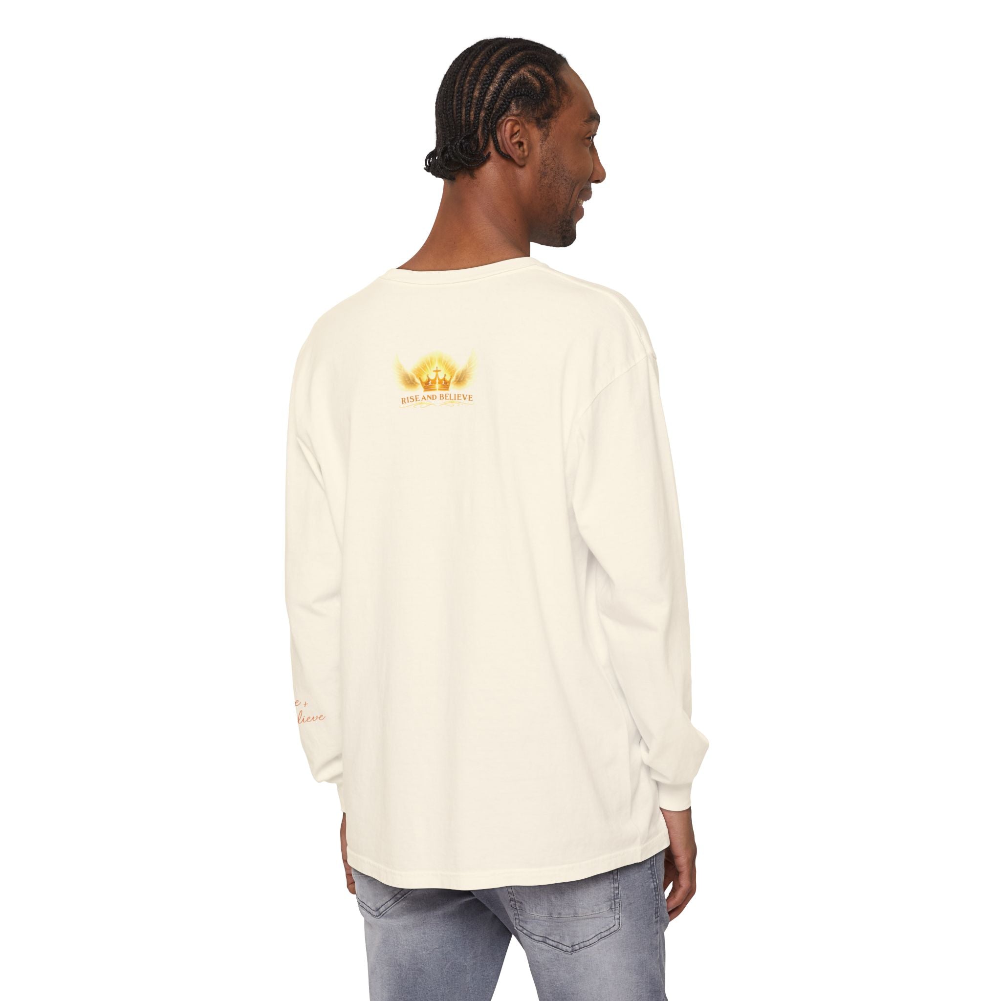 Unisex Garment-dyed Long Sleeve T-Shirt