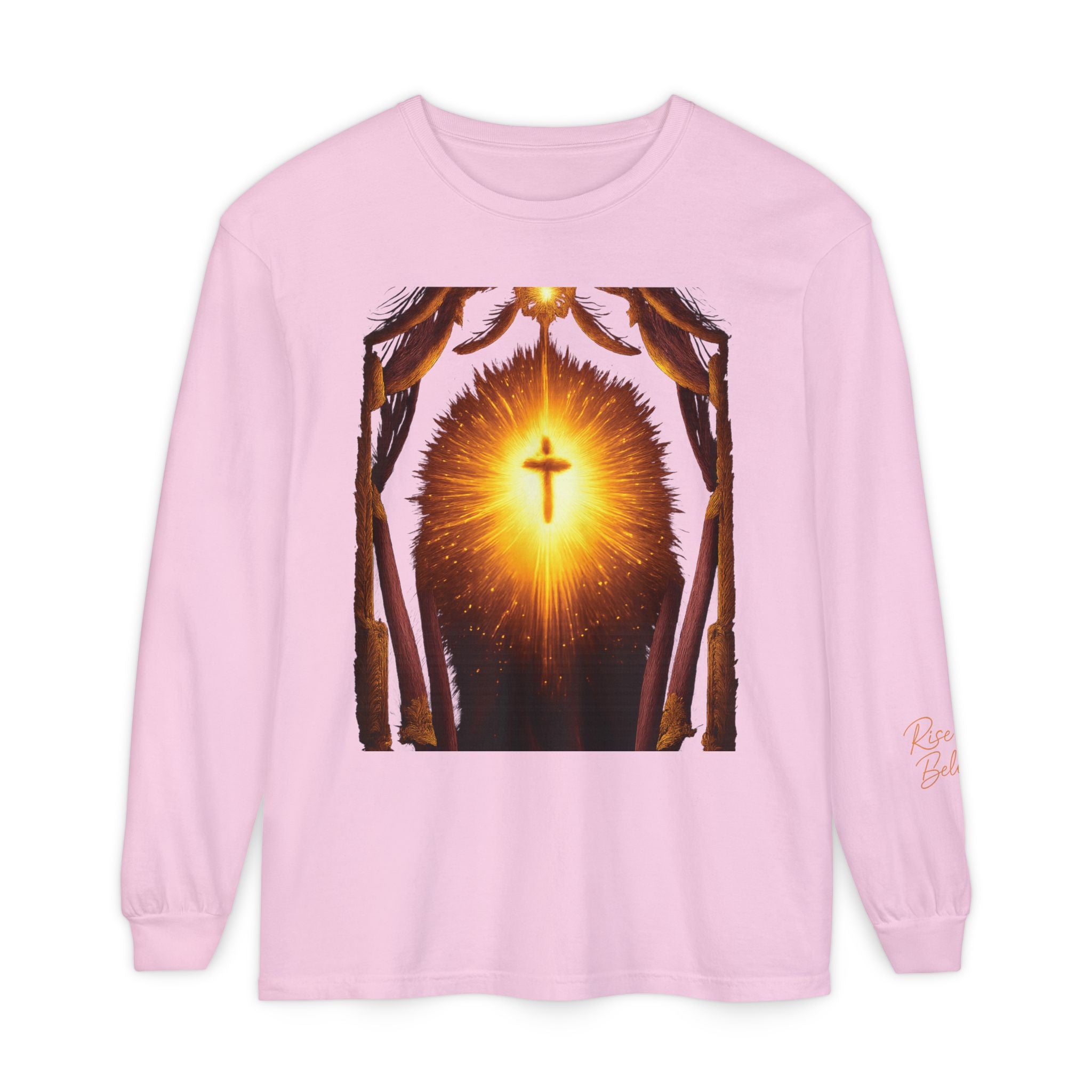 Unisex Garment-dyed Long Sleeve T-Shirt
