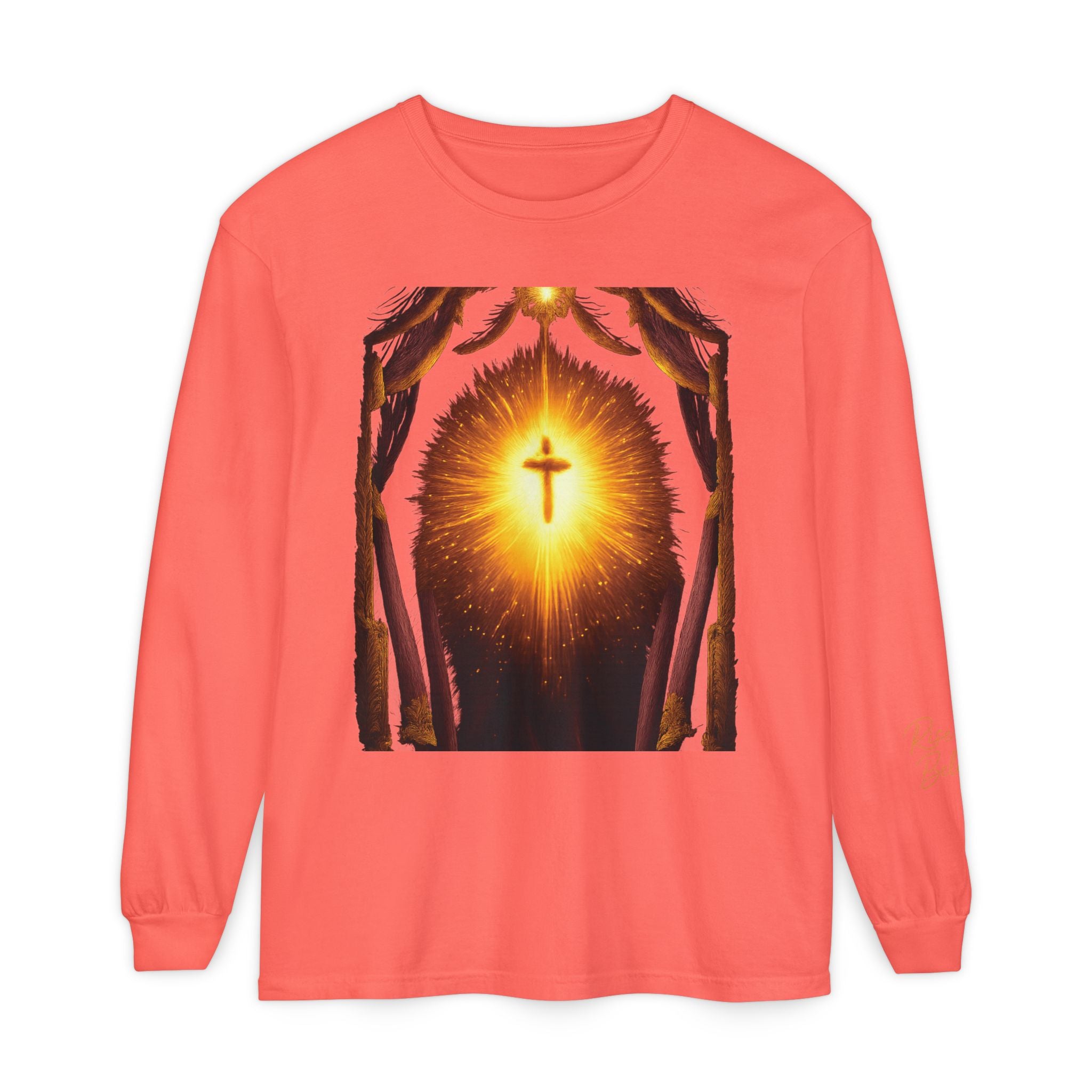 Unisex Garment-dyed Long Sleeve T-Shirt