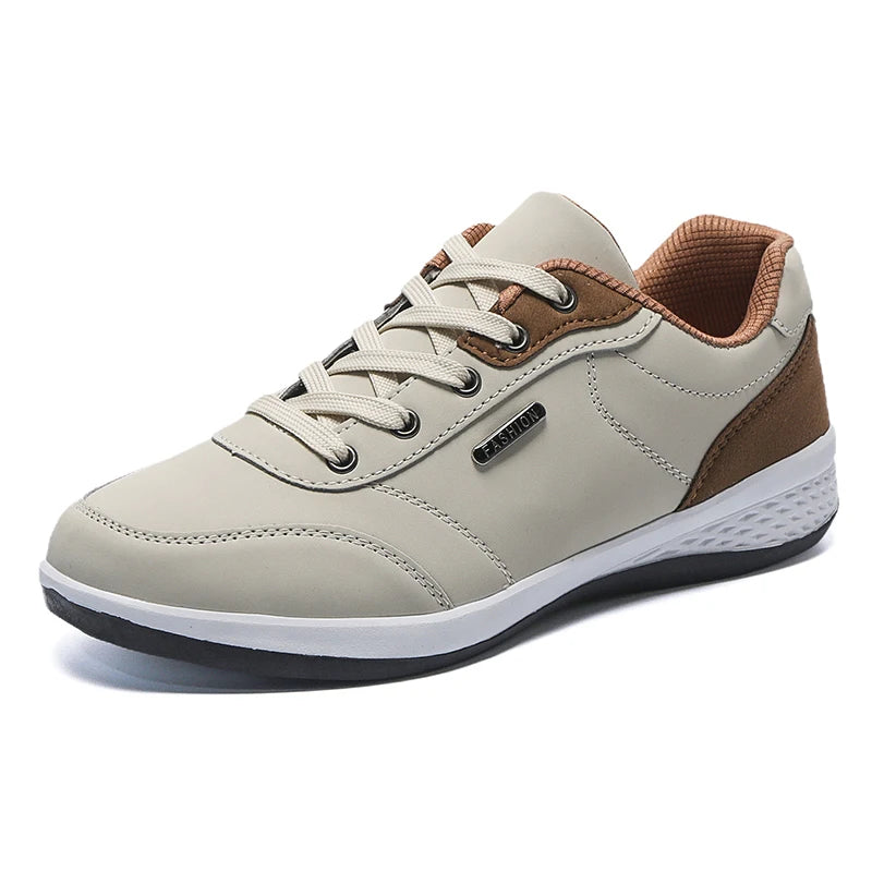 YRZL Men’s Leather Sneakers