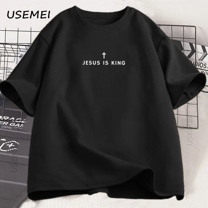 Jesus Is King Christian Tee