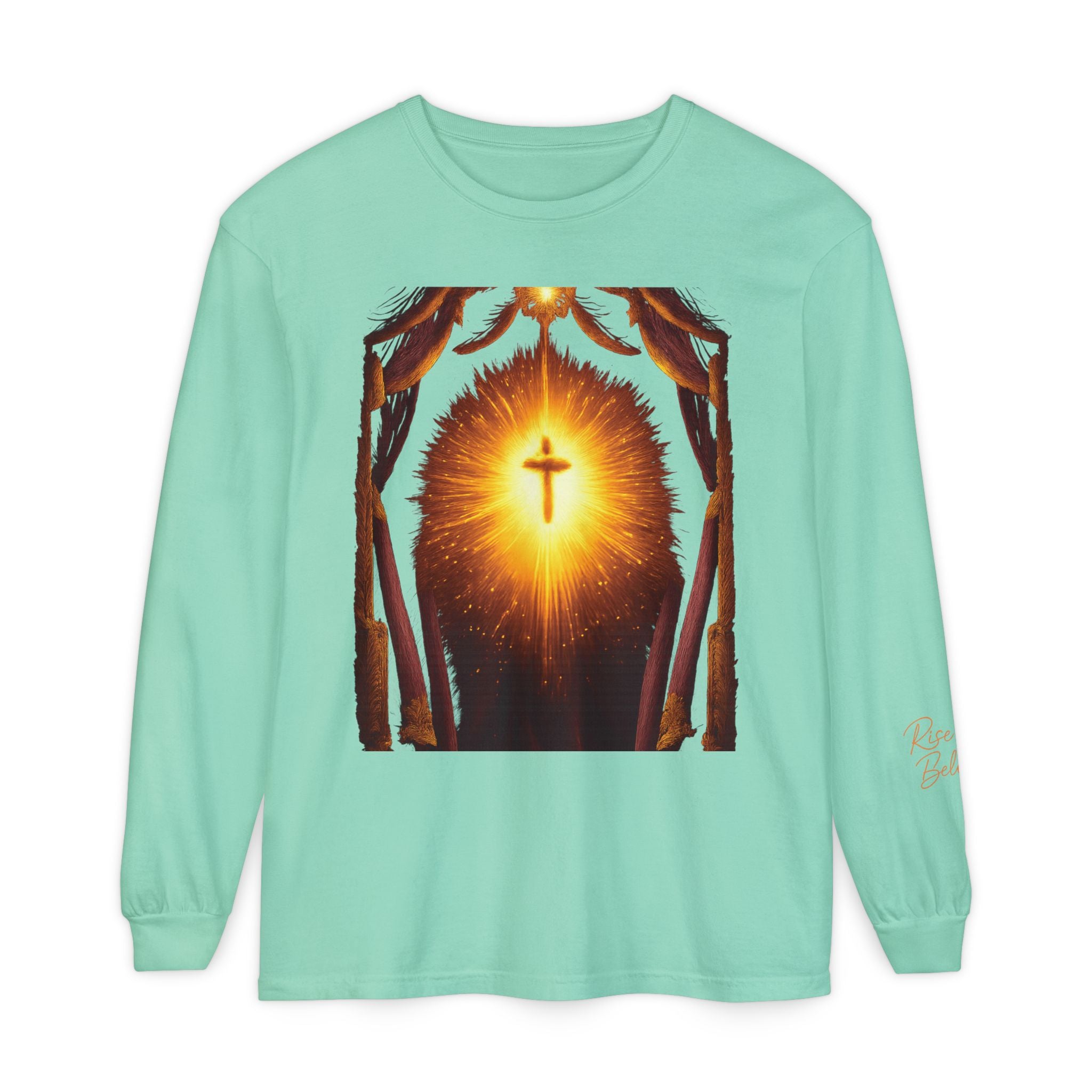 Unisex Garment-dyed Long Sleeve T-Shirt