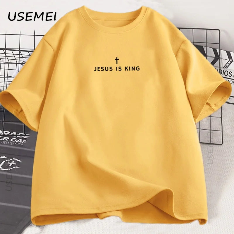 Jesus Is King Christian Tee