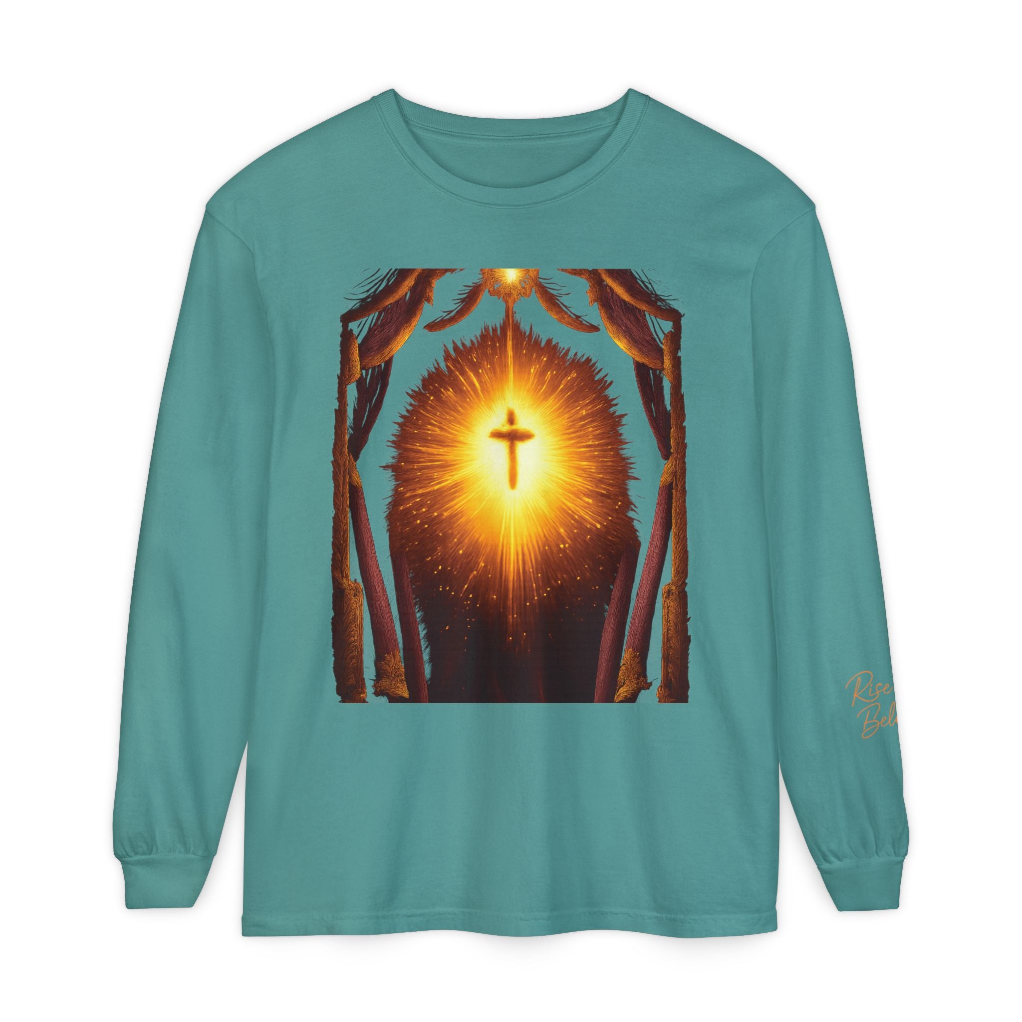 Unisex Garment-dyed Long Sleeve T-Shirt