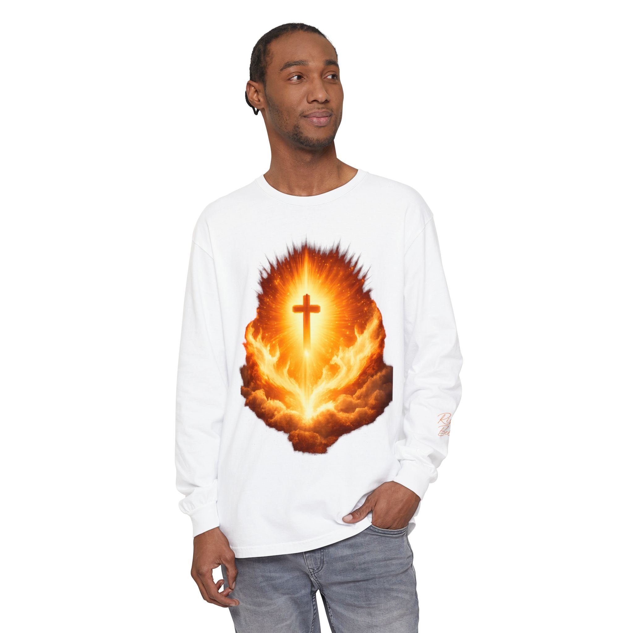 Unisex Garment-dyed Long Sleeve T-Shirt