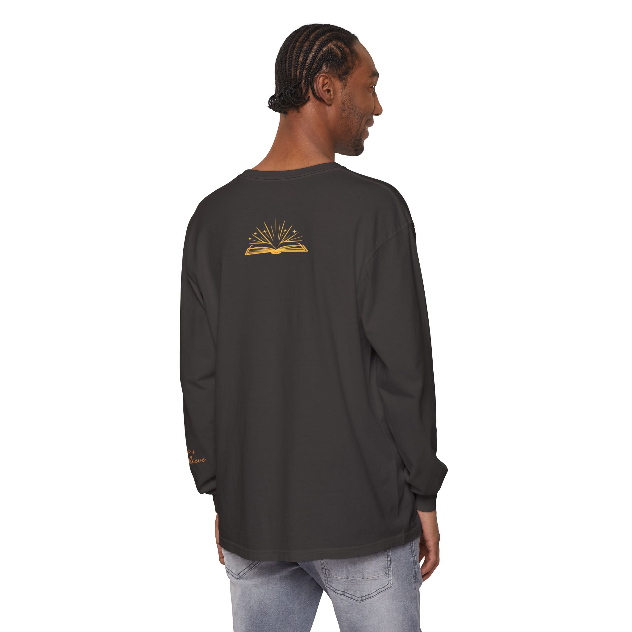 Unisex Garment-dyed Long Sleeve T-Shirt