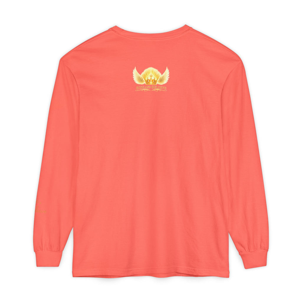 Unisex Garment-dyed Long Sleeve T-Shirt