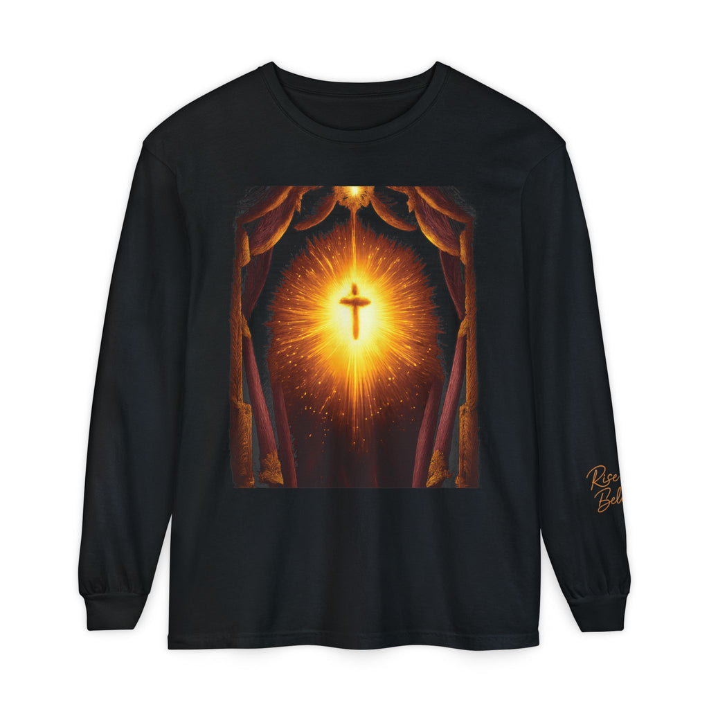 Unisex Garment-dyed Long Sleeve T-Shirt