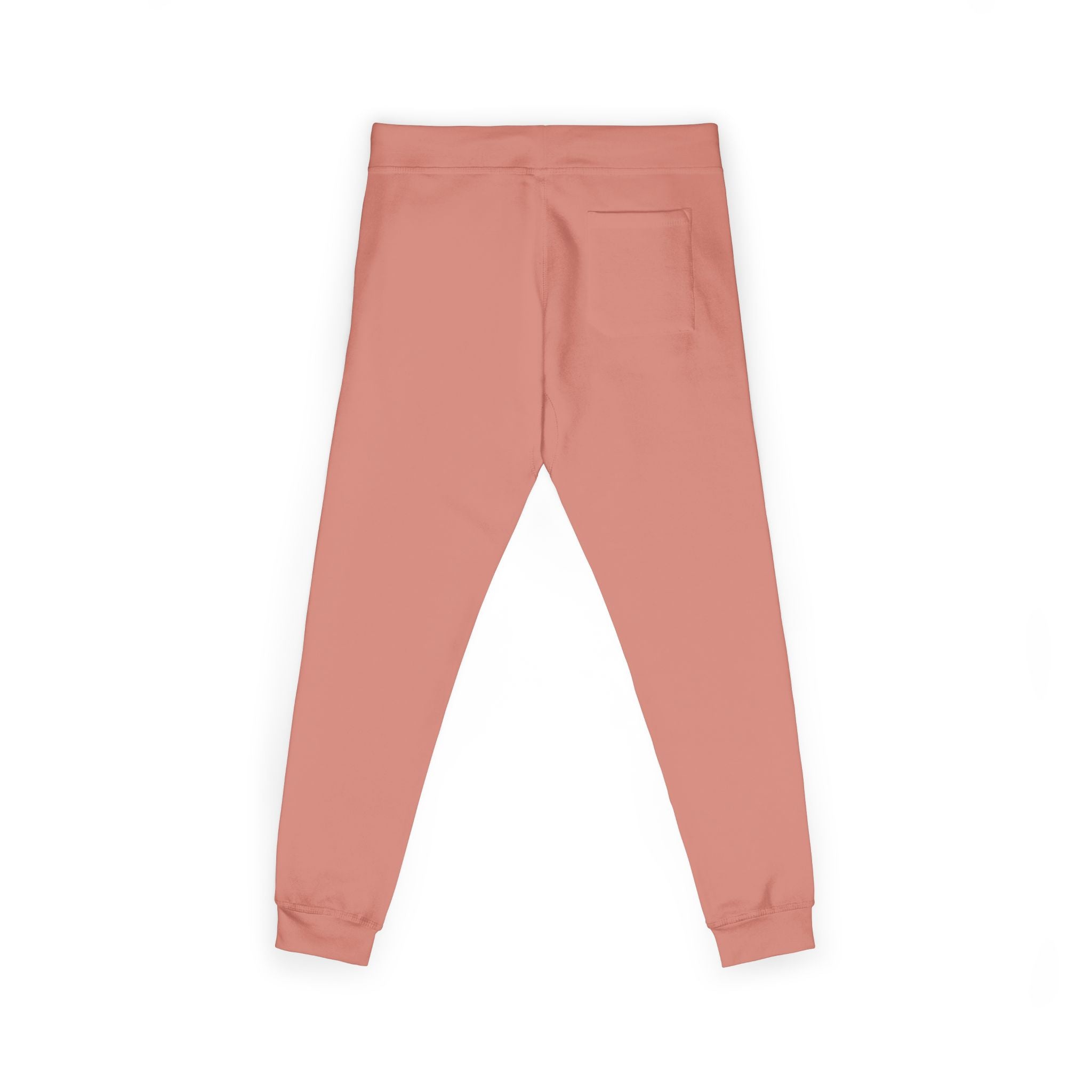 Embroidered Sunflower Fleece Sweatpants — Cozy White Joggers
