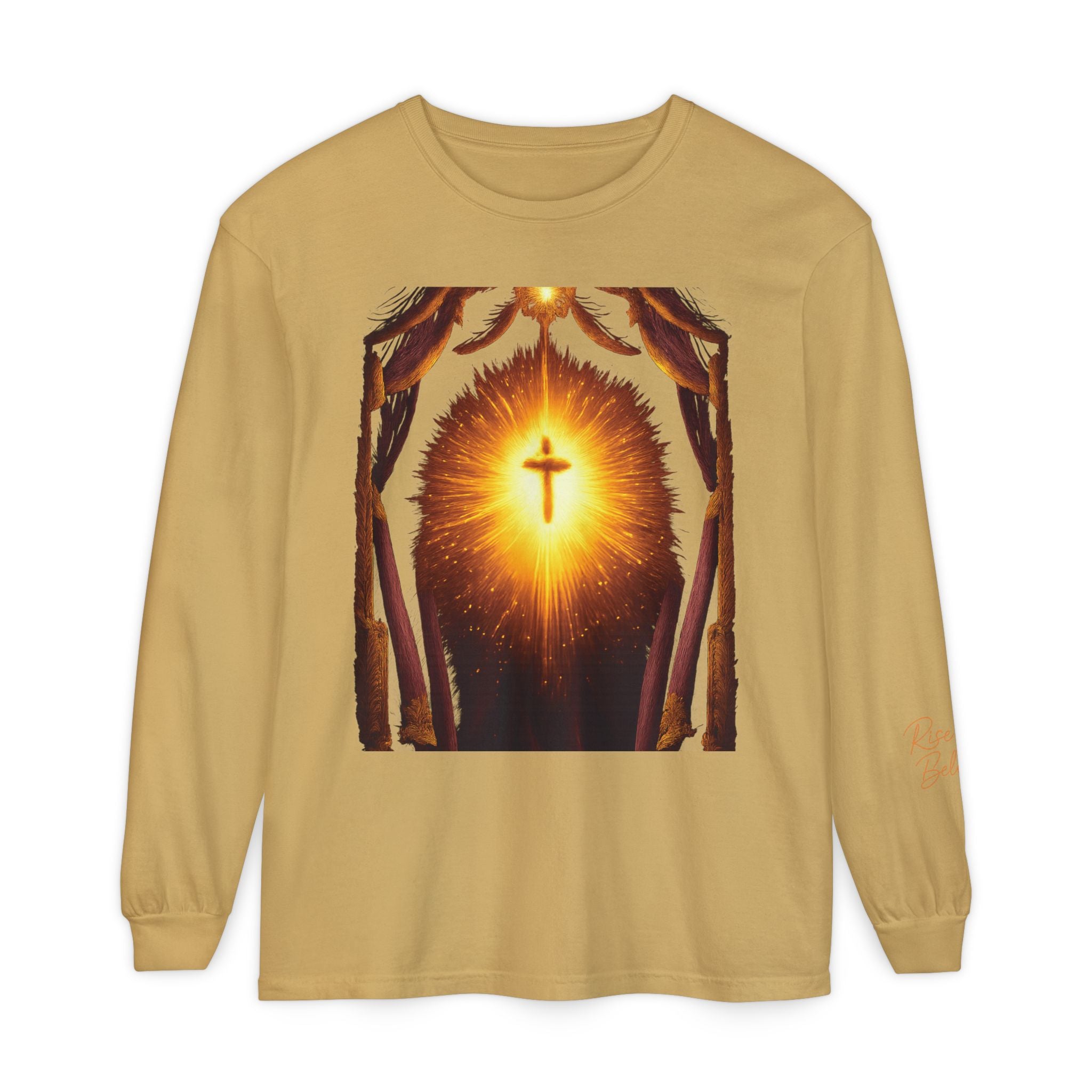 Unisex Garment-dyed Long Sleeve T-Shirt