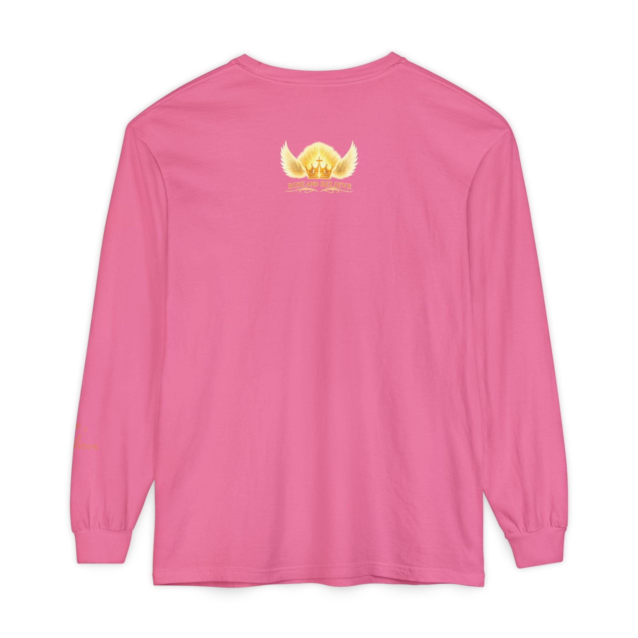 Unisex Garment-dyed Long Sleeve T-Shirt