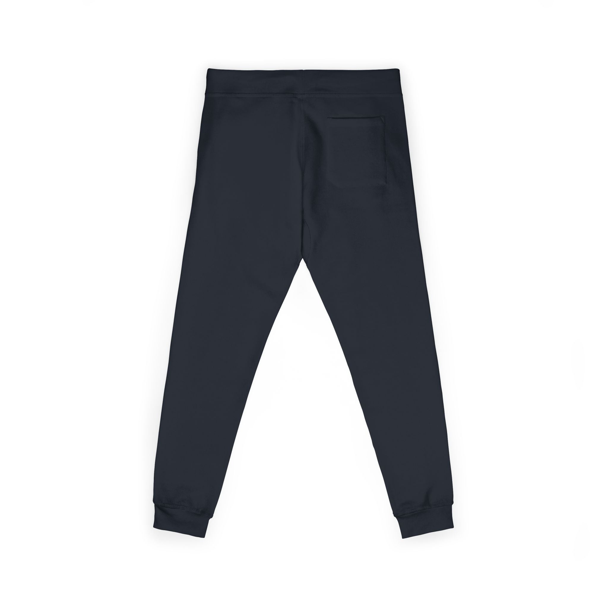 Embroidered Sunflower Fleece Sweatpants — Cozy White Joggers