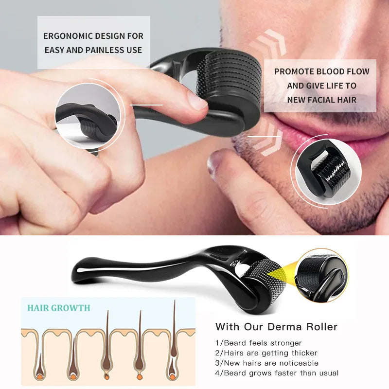 Derma Roller for Skin & Hair Growth