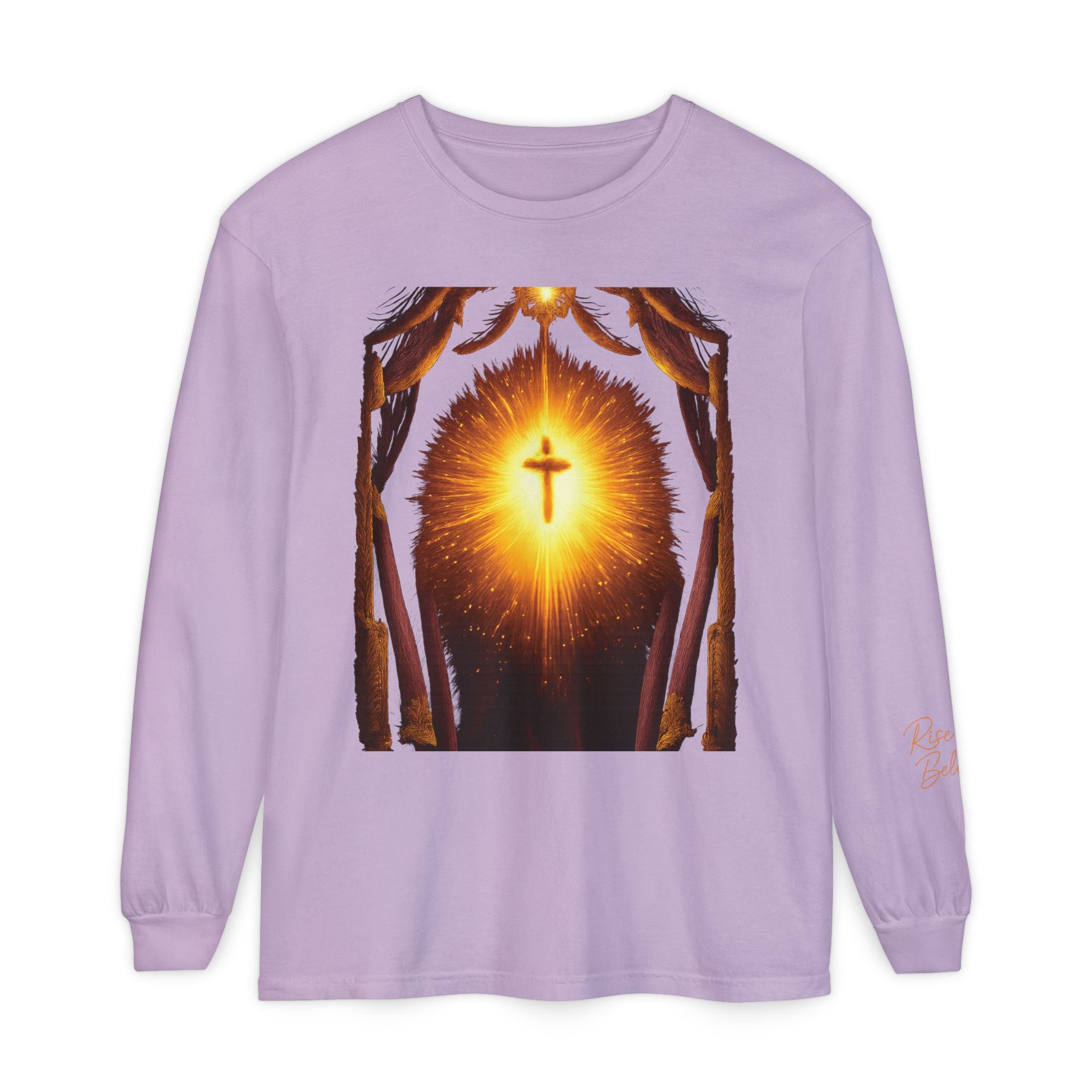 Unisex Garment-dyed Long Sleeve T-Shirt