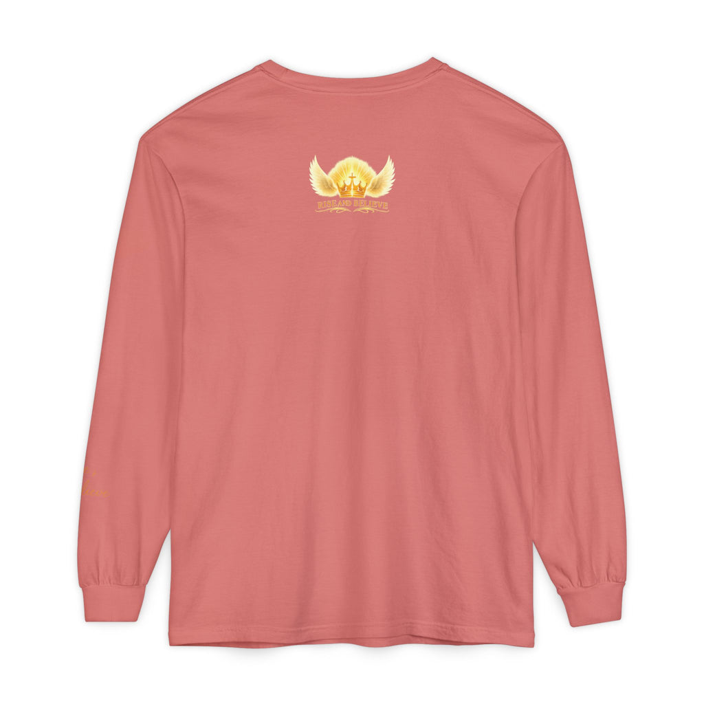 Unisex Garment-dyed Long Sleeve T-Shirt