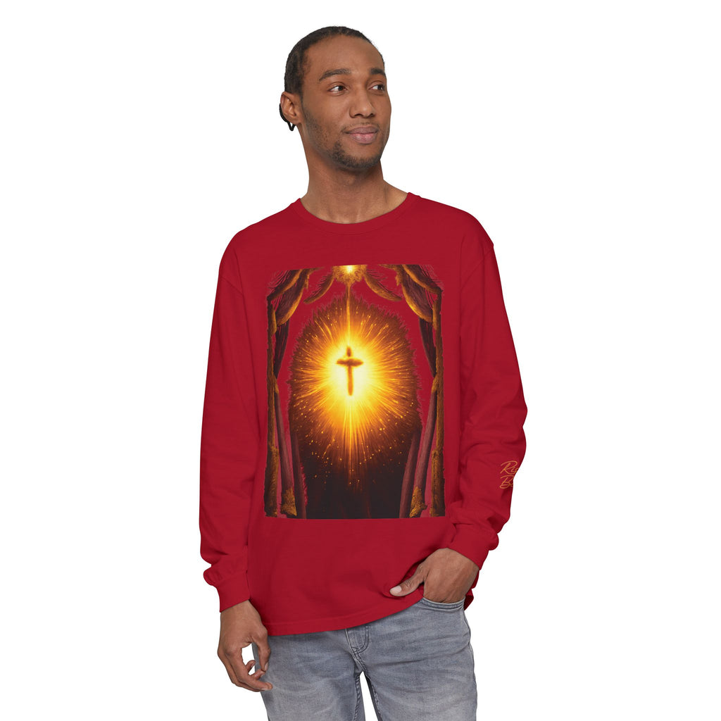 Unisex Garment-dyed Long Sleeve T-Shirt