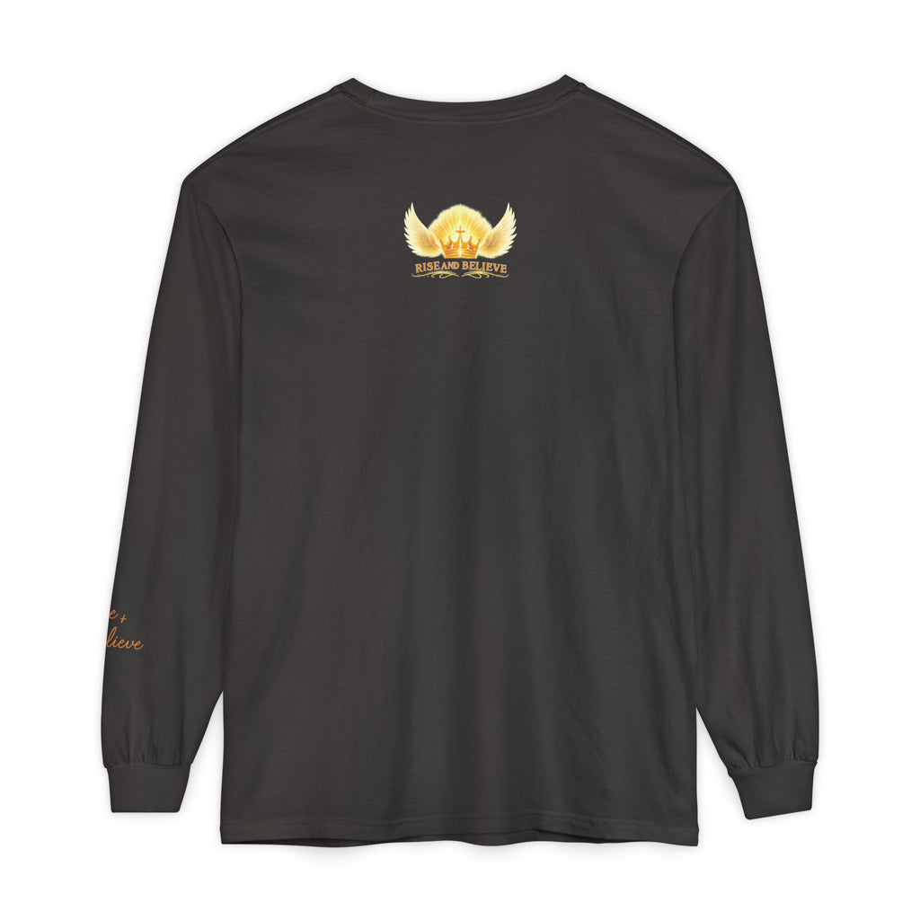 Unisex Garment-dyed Long Sleeve T-Shirt