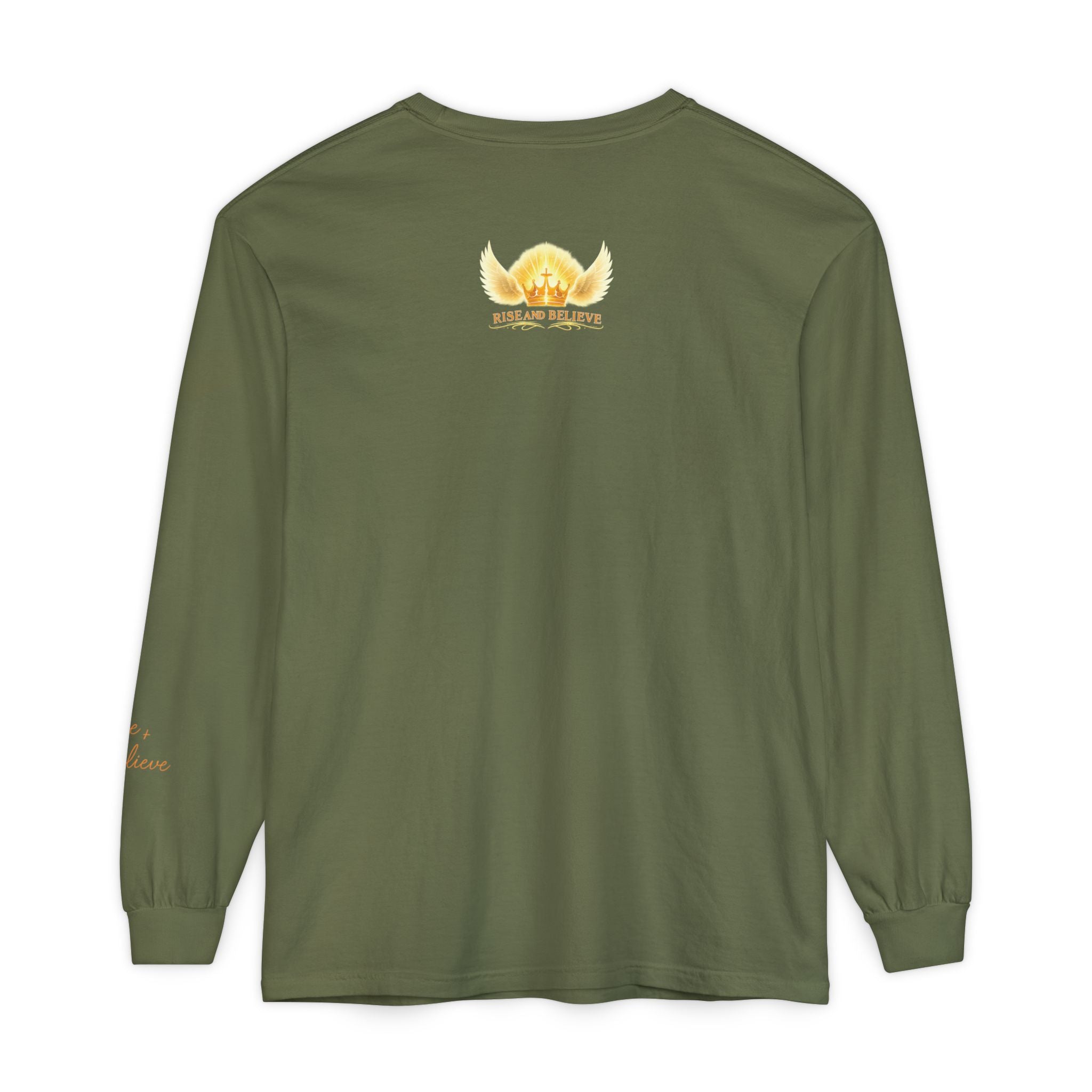 Unisex Garment-dyed Long Sleeve T-Shirt