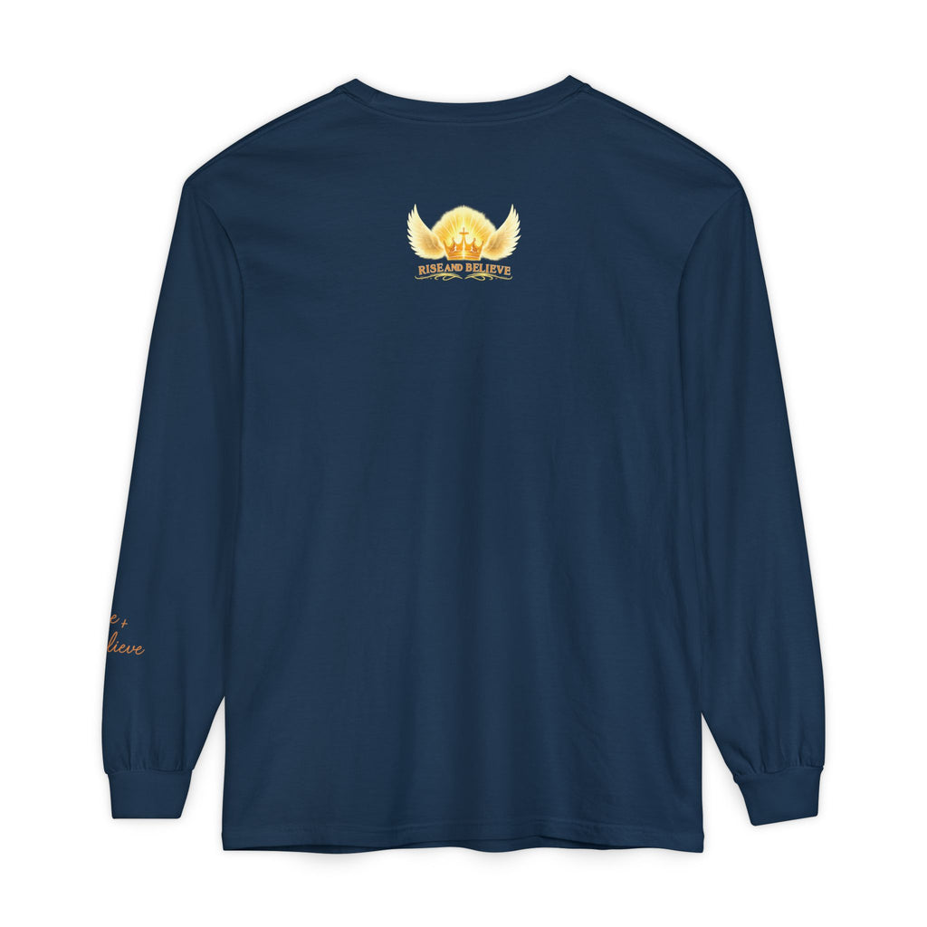 Unisex Garment-dyed Long Sleeve T-Shirt