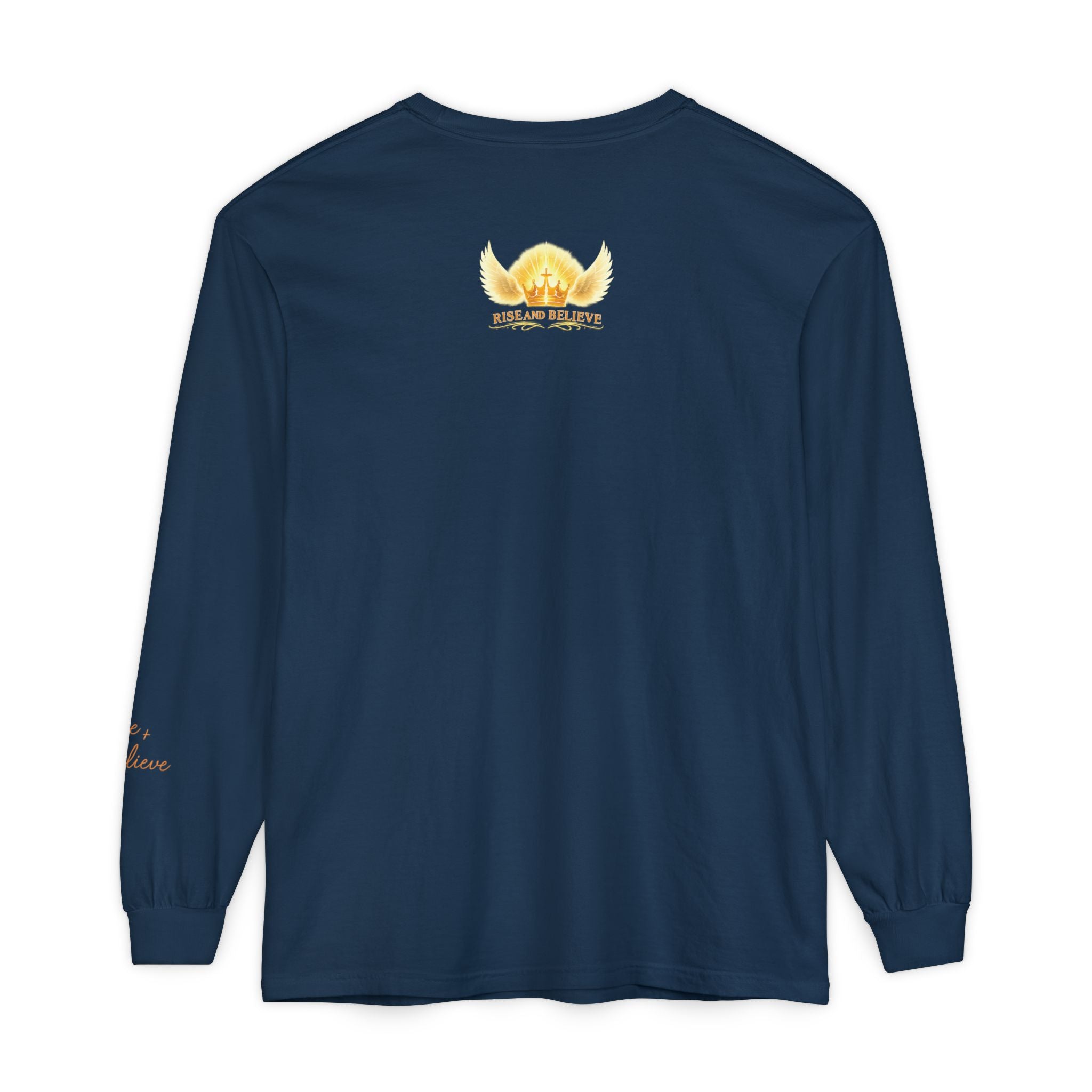 Unisex Garment-dyed Long Sleeve T-Shirt