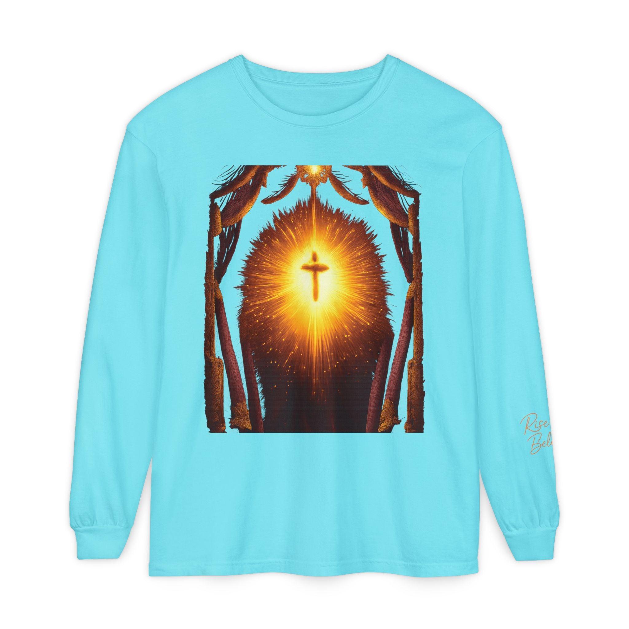 Unisex Garment-dyed Long Sleeve T-Shirt