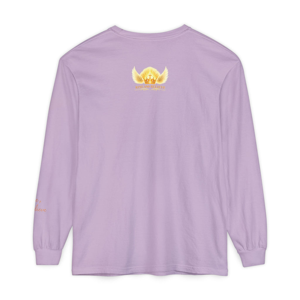 Unisex Garment-dyed Long Sleeve T-Shirt
