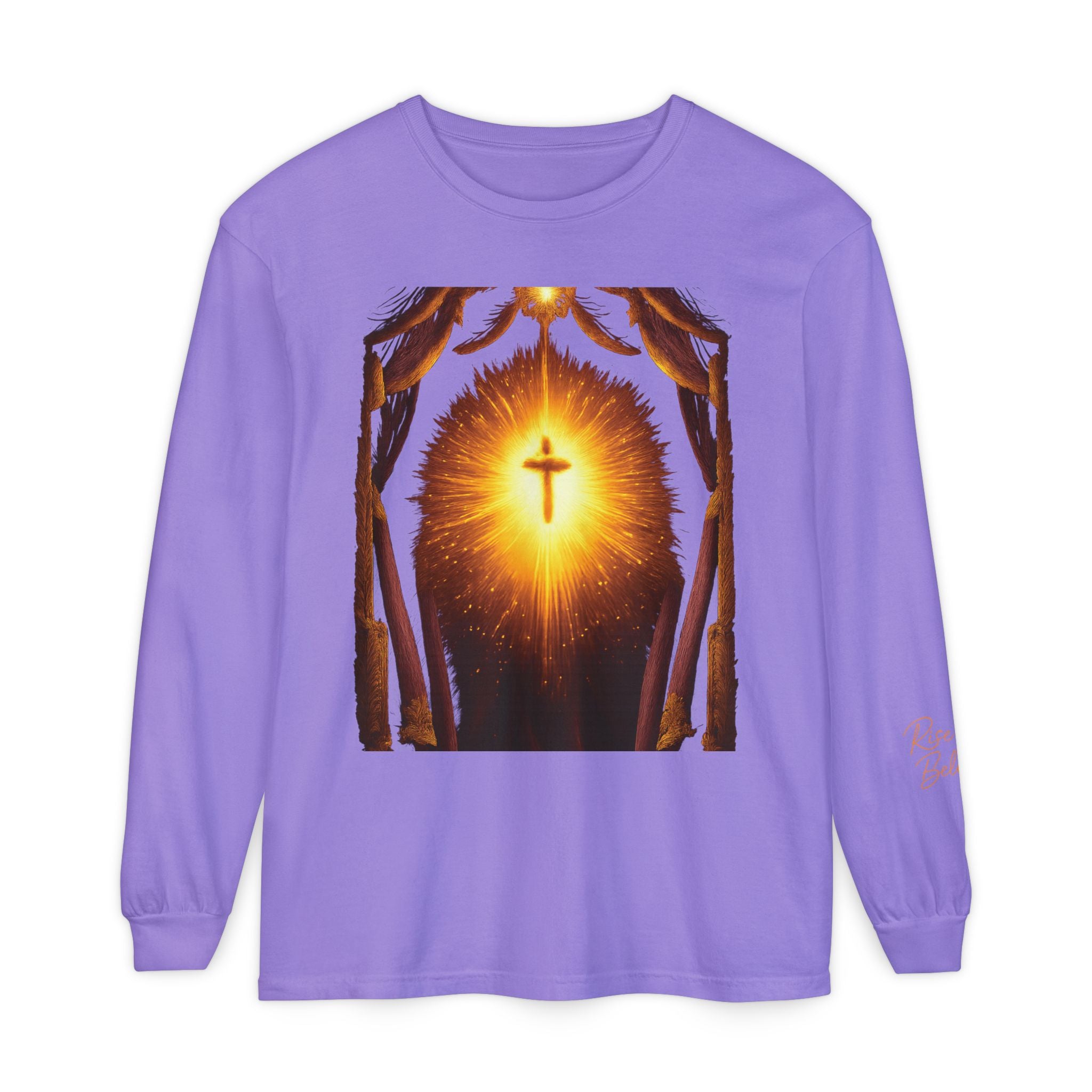 Unisex Garment-dyed Long Sleeve T-Shirt