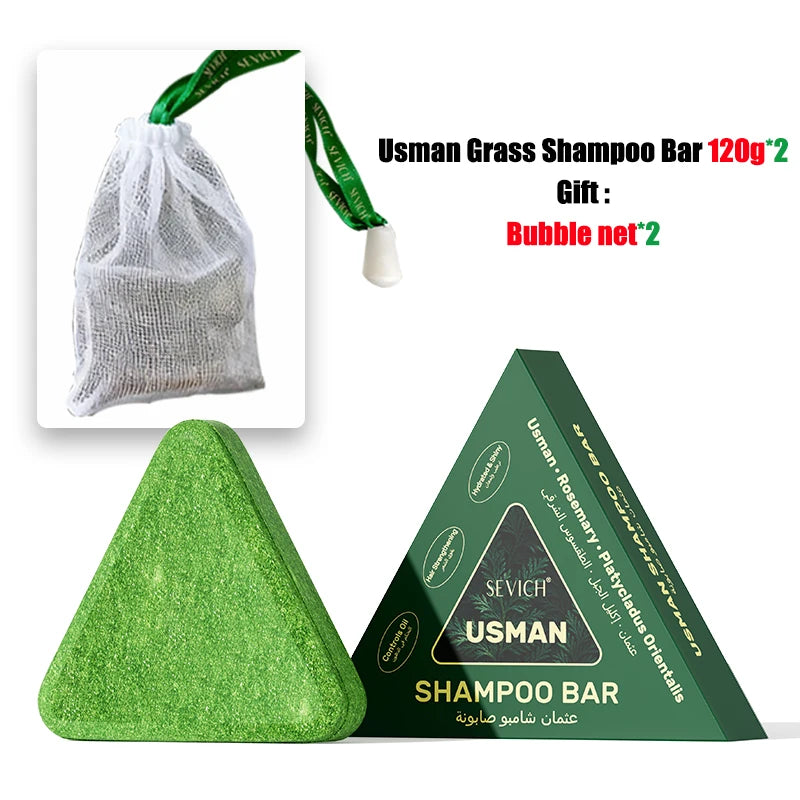 Herbal Hair Growth Shampoo Bar – Stronger Roots, Healthier Hair (120g)