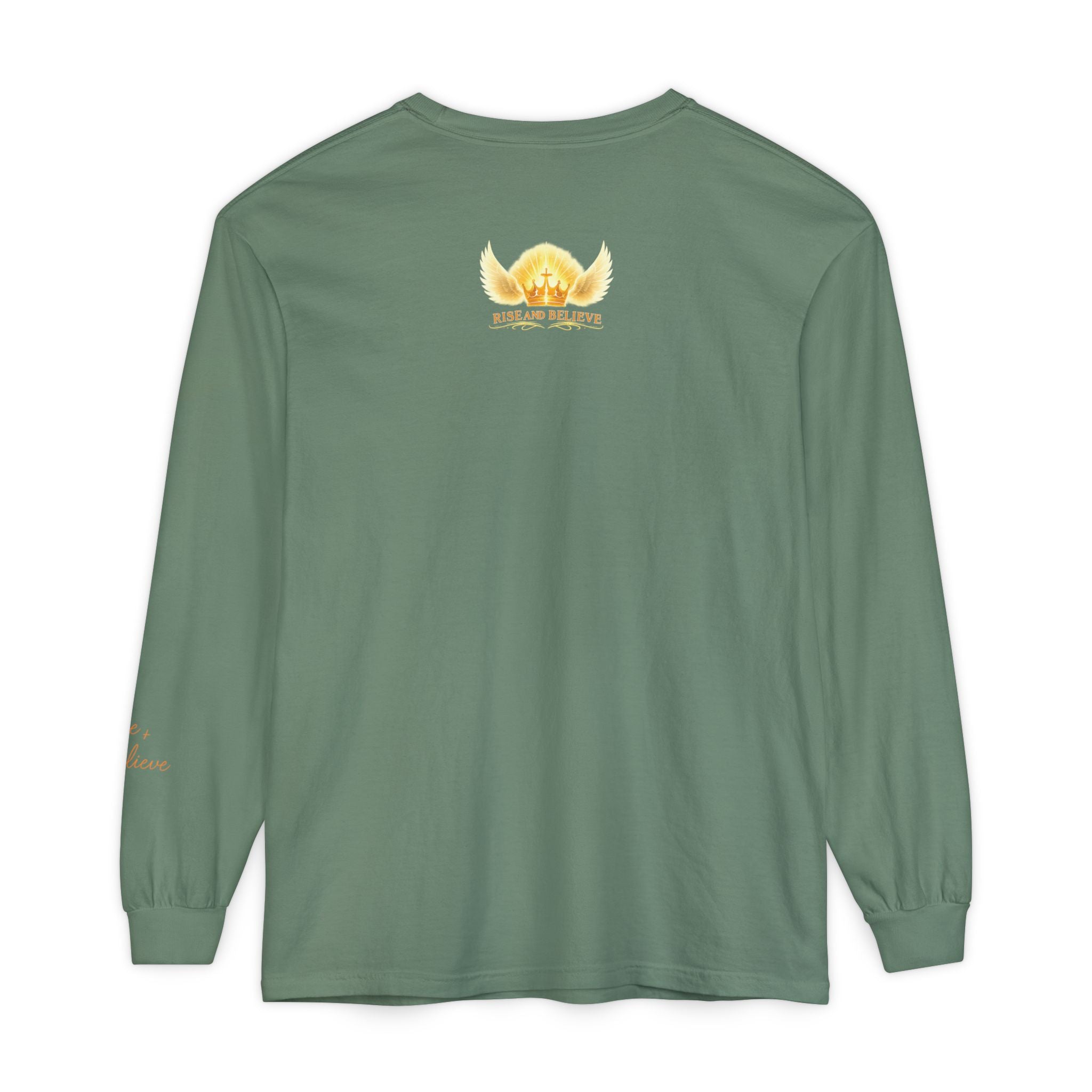 Unisex Garment-dyed Long Sleeve T-Shirt