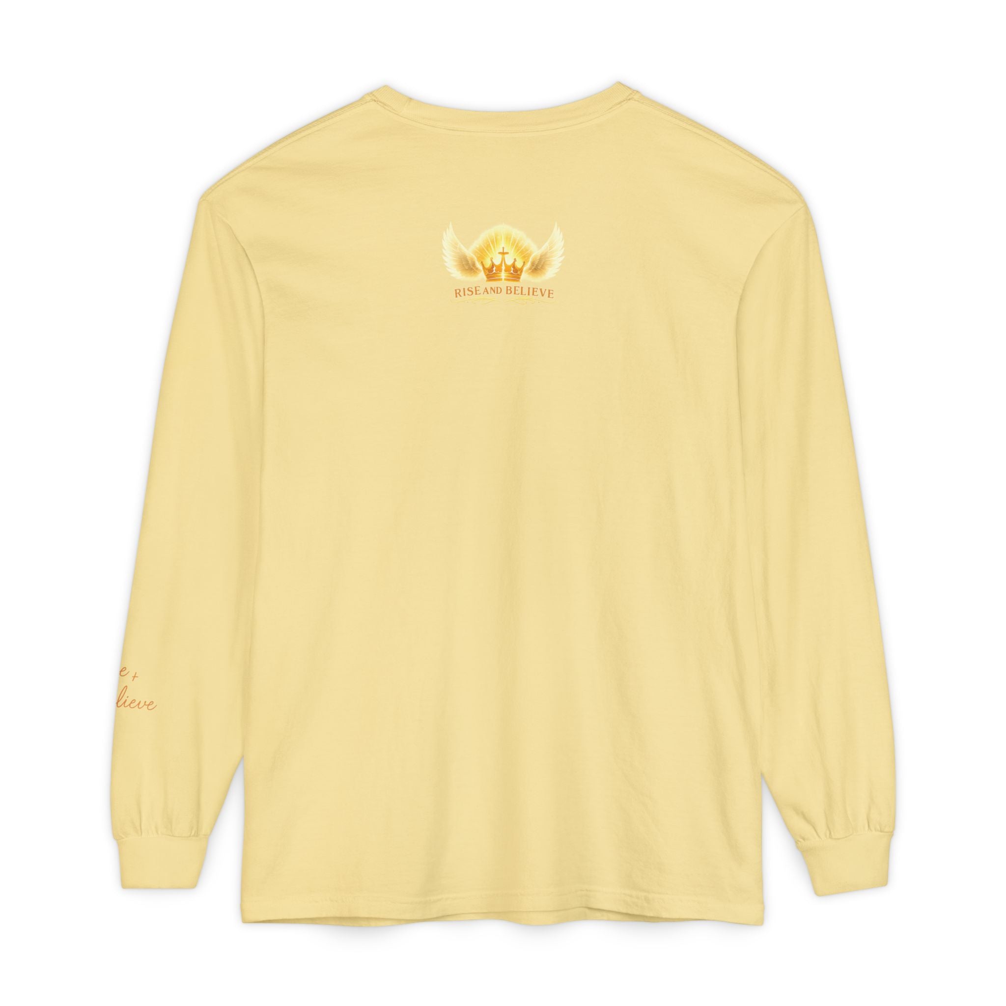 Unisex Garment-dyed Long Sleeve T-Shirt