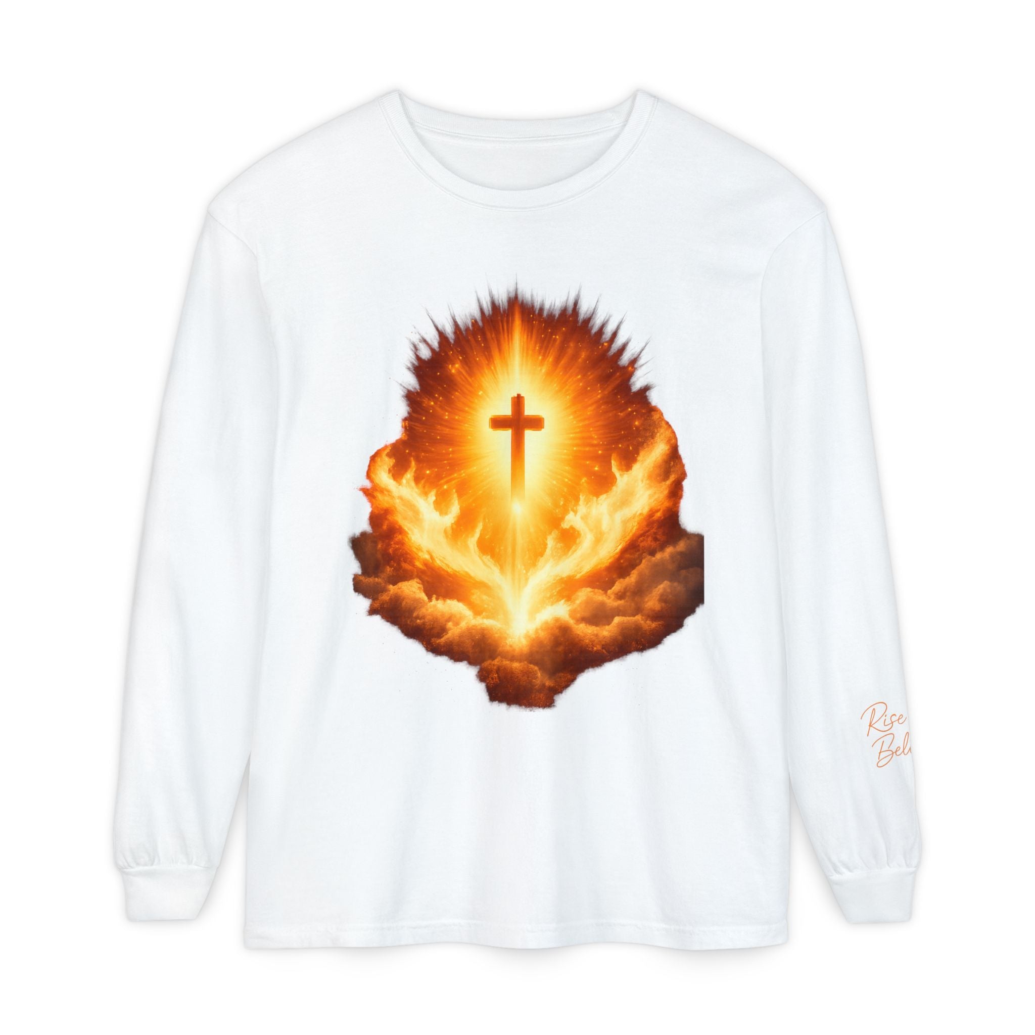 Unisex Garment-dyed Long Sleeve T-Shirt