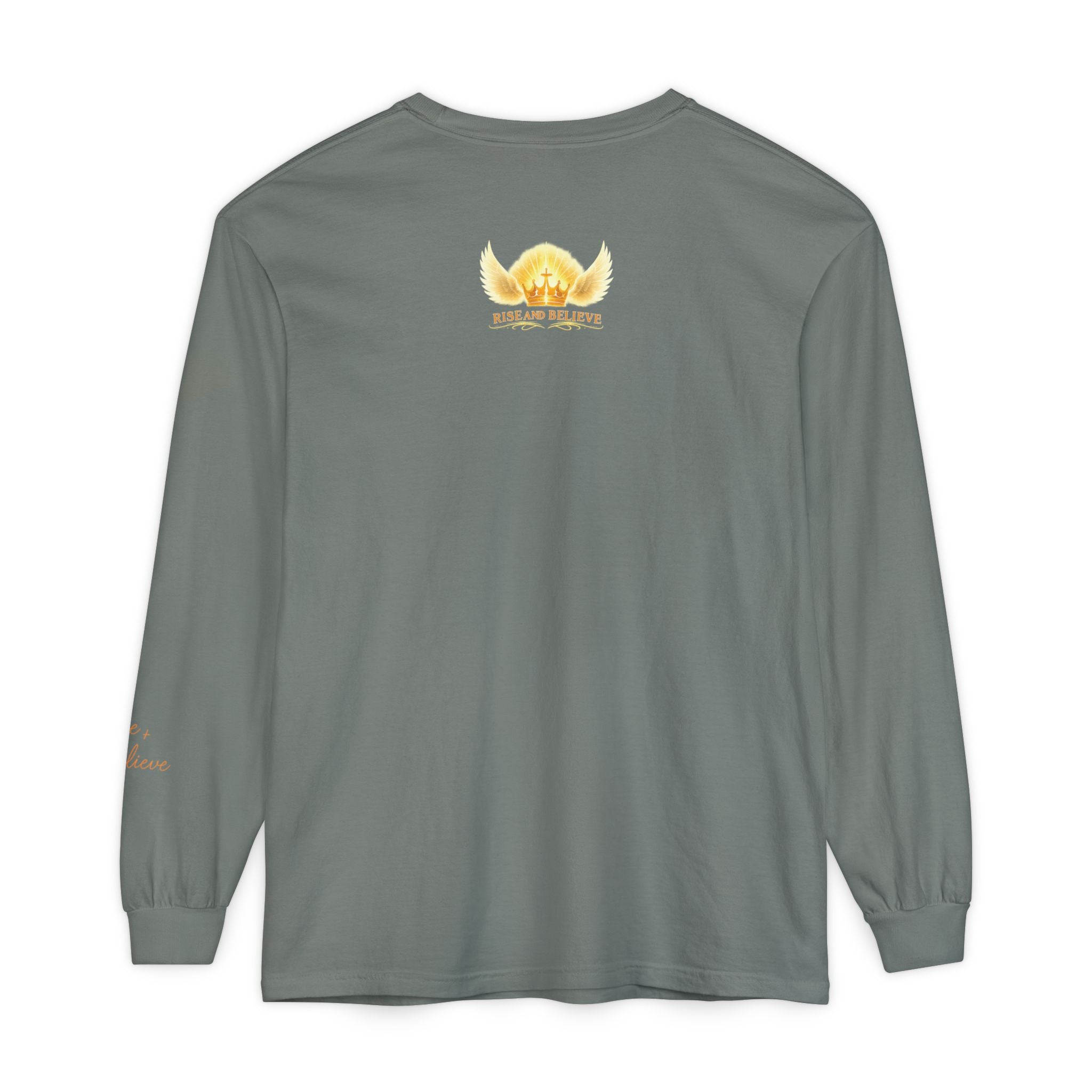 Unisex Garment-dyed Long Sleeve T-Shirt