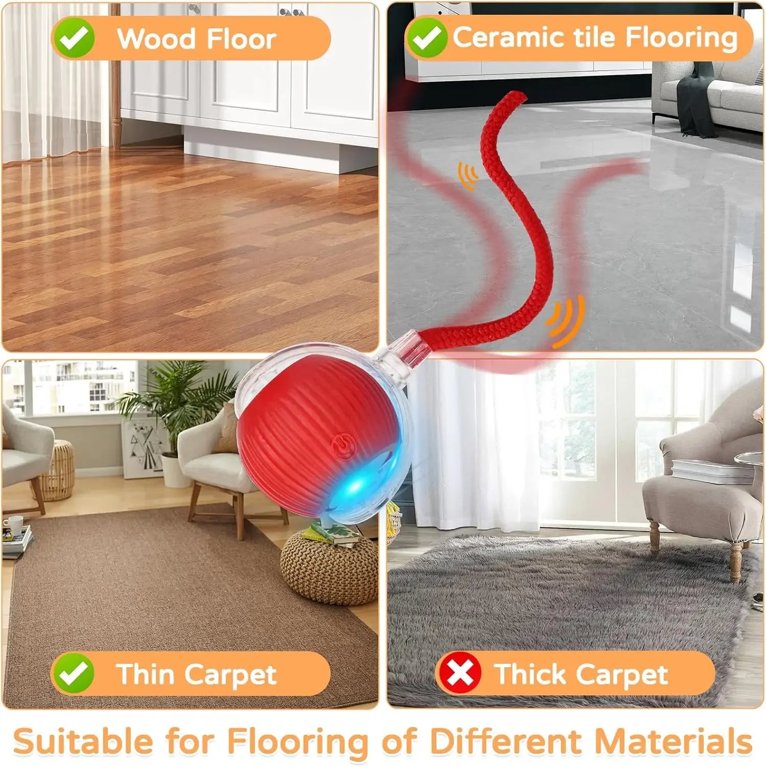 Rechargeable Smart Pet Toy