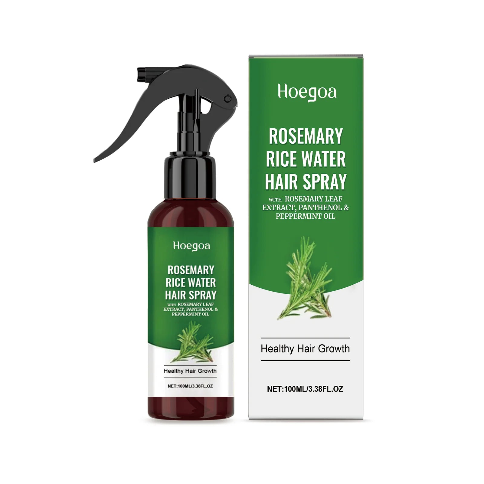 Rosemary & Rice Water Hair Growth Spray